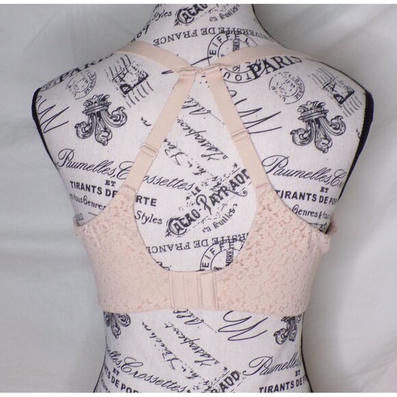 🆕CHANTELLE Norah Sweetheart Underwire T-Shirt Bra 36DD Beige #13FNO - Picture 9 of 10